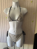 M top, L bottom Lace Bikini